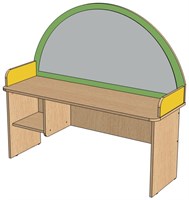 Стол для логопеда №1 с зеркалом