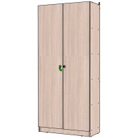 Шкаф Эконом распашной двустворчатый