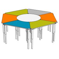 Комплект столов на м/к №2