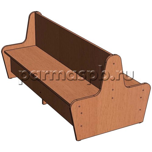 Скамейка ЛДСП двусторонняя