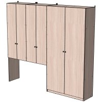 Комплект шкафов выполненный на заказ №3