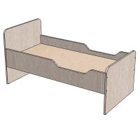 Кровать детская одноместная