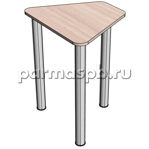 Стол трапеция на металлических ножках