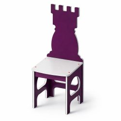 Стул Ладья в шахматном стиле