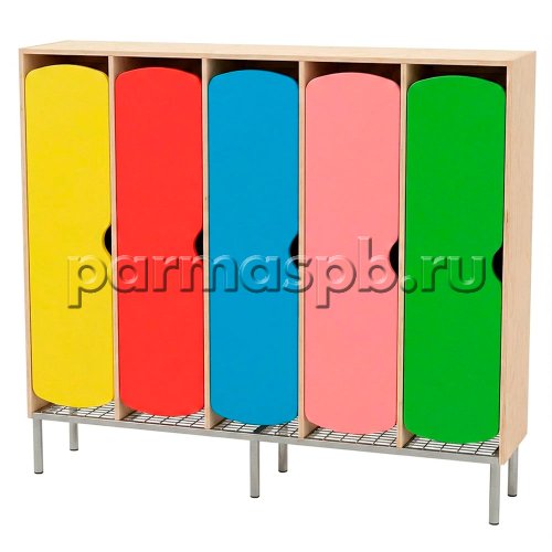 Шкаф для раздевалки на 5 человек