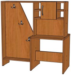 Стеллаж 2-сторонний Доктор-Ряженье