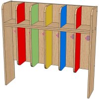 Полотенечница напольная на 6 человек