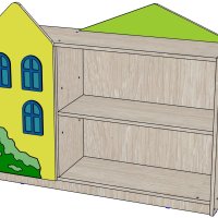 Стеллаж Домик №3