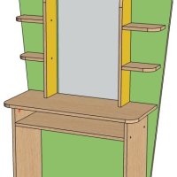 Парикмахерская №2 с зеркалом - Чаровница