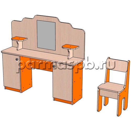 Парикмахерская №3 с зеркалом