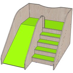 Игровая горка ЛДСП