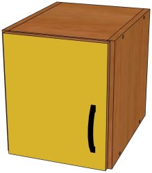 Антресоль на шкаф в раздевалку 2-секц.