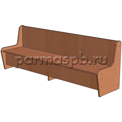 Скамейка ДСП со спинкой