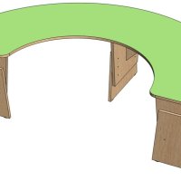 Стол Подкова с регулируемой высотой