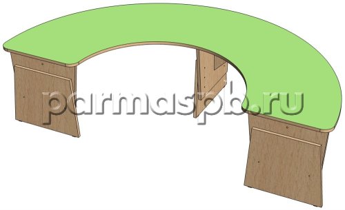 Стол Подкова с регулируемой высотой