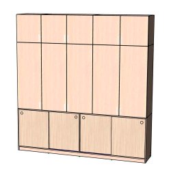 Комплект шкафов выполненный на заказ №2