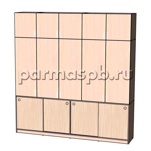 Комплект шкафов выполненный на заказ №2