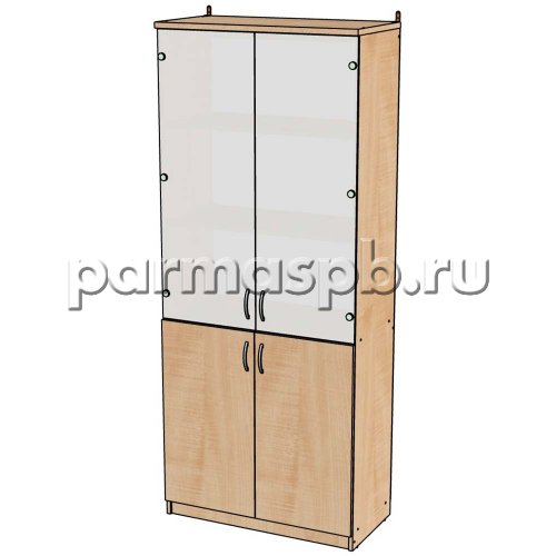 Шкаф со стеклянными дверцами