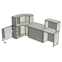 Стойка ресепшен №6