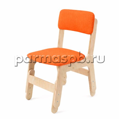 Стул детский из фанеры с мягким сидением