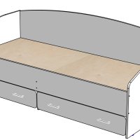 Кровать детская Ариэль