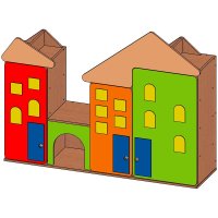 Шкаф Городок