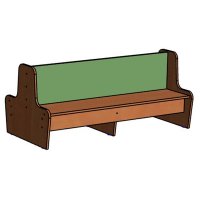 Скамейка ЛДСП двусторонняя