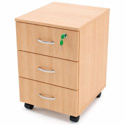 Тумба офисная на колесиках