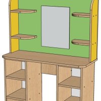 Парикмахерская №1 с зеркалом