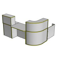 Стойка ресепшен №6