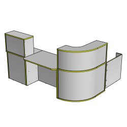 Стойка ресепшен №6